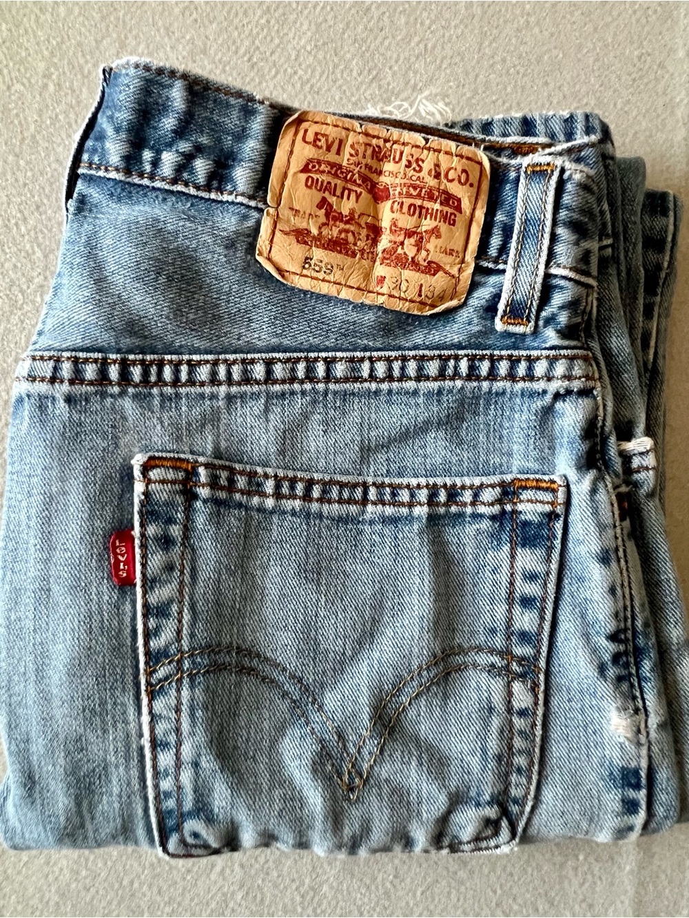 Men's Levi's 559™ Relaxed Straight Jeans – Medium Wash